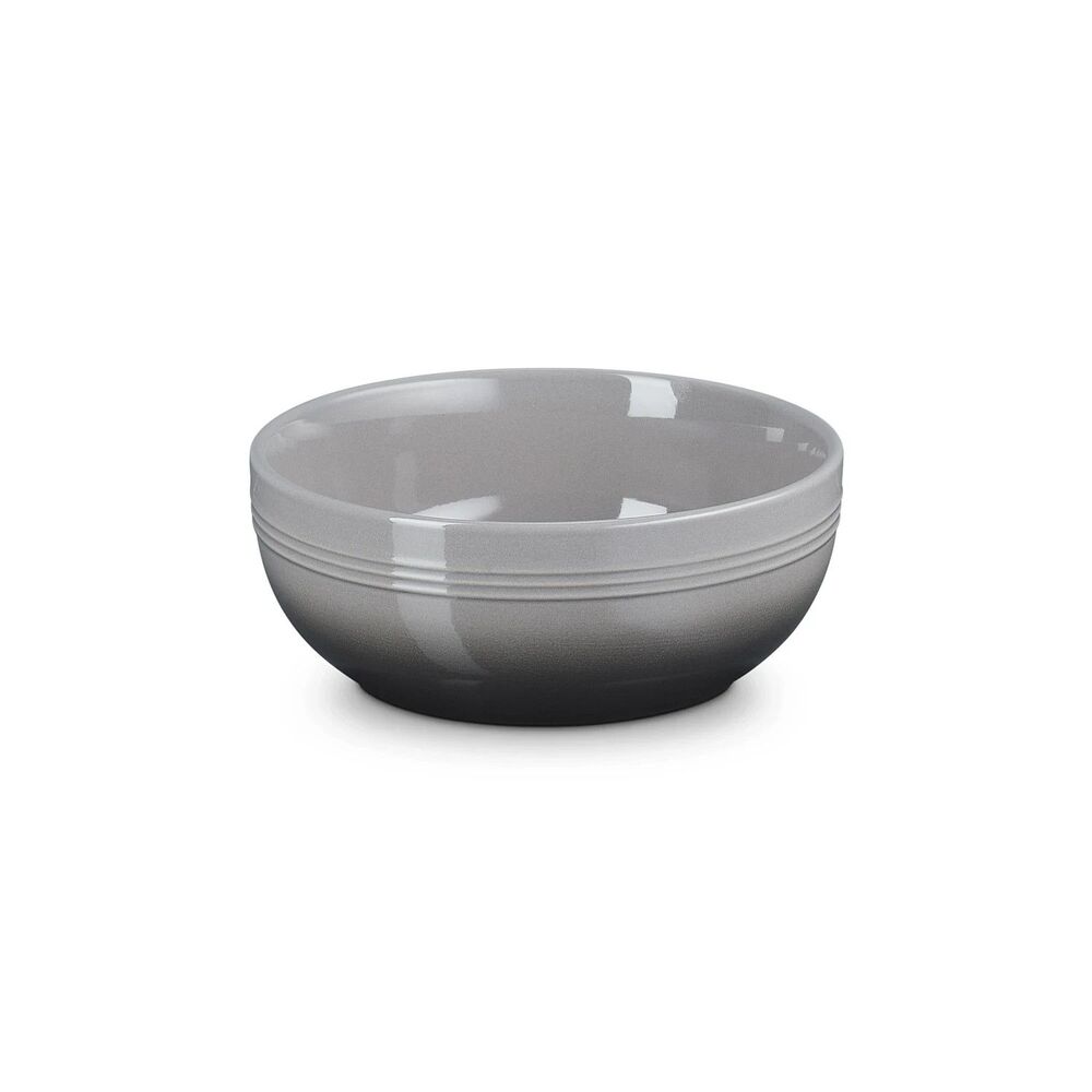 Le Creuset San Francisco Coupe Soup Cereal Bowl 26 oz 770 ml Flint Grey NEW NWT